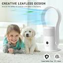 Amazon.com: HAUSHOF Bladeless Tower Fan and Air Purifier in one ...