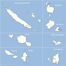 Territoire d outre mer carte. Les Cartes Des Collectivites D Outre Mer