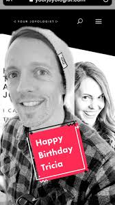 Birthday Greeting for Tricia