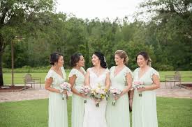 Blush Light Green And Gold Vietnamese Inspired Tampa Wedding Venetian Event Center Bridesmaid Dresses Bridesmaid Beautiful Bridesmaid Dresses
