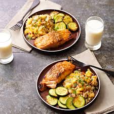 10 delicious quinoa recipes that aren't salads. Honey Mustard Salmon With Mango Quinoa Recipe Eatingwell