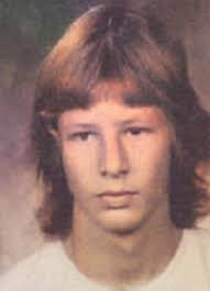 It's April 1974. Linda and I are now married. Cutting the wedding cake at  the wedding reception. There's lots of friends and family at the church.