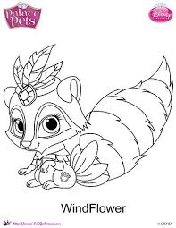 New Disney Princess Palace Pet Coloring Page Of Windflower Disney Coloring Pages Free Coloring Pages Coloring Pages