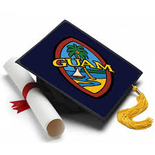 5 stole designs please note this is a large file! Kindergarten Blue Modern Guam Seal Graduation Sash Or Stole