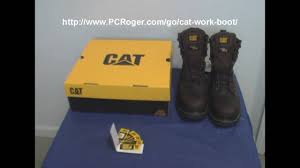 Caterpillar Work Boots Get The Right Size Steel Toe Work Boot At Amazon