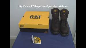 caterpillar work boots get the right size steel toe work boot at amazon