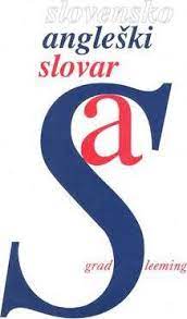 Check spelling or type a new query. Slovensko Angleski Slovar Anton Grad 9788634109849