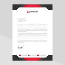 A permission letter template is a format that aims to write a letter to seek permission for some reason or event that you may want to attend. Letterhead Vector Art Graphics Freevector Com