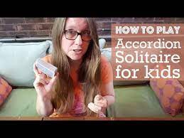 Accordion solitaire (also called idle year solitaire) is a game that requires a lot of room to play. How To Play Solitaire Accordion Card Game Youtube