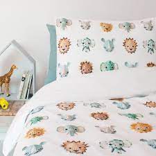 wilde dieren dekbedovertrek cool producten dekbedovertrek thuis peuter slaapkamer jongens