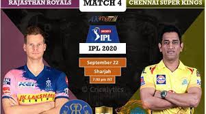 Faf du plessis, sam curran, shane watson, ambati rayudu, ms dhoni (c & wk), ravindra jadeja, kedar the csk vs rr live match will be available on star sports 1 hd/sd channels with english commentary, while hindi commentary will be available on. Ipl 2020 Rr Vs Csk Match 4 Preview Predicted 11 And Fantasy Picks