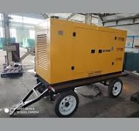 Тяжелый прицеп 15kw Дизельный генератор 19kVA Мобильный ...