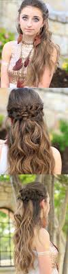 Here are fresh trendy ideas for prom hairstyles for short hair worthy to show off at your senior ball. 25 Easy Half Up Half Down Hairstyle Tutorials For Prom The Goddess