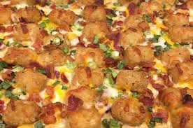 A yummy breakfast casserole with potatoes, bacon, egg, and cheddar cheese that's quick to throw together and great for guests. Chicken Bacon Casserole With Ranch Seasoned Tater Tots Urcookin