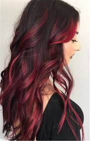 These allover red highlights in a dark cherry cola shade are perfect for women with medium to dark olive complexions. Pin On Hair Color