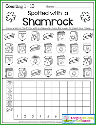 St Patrick S Day Counting Worksheets Check Out My Teachers Pay Teachers Product To Get An Holiday Worksheets Holiday Math Worksheets Kindergarten Worksheets
