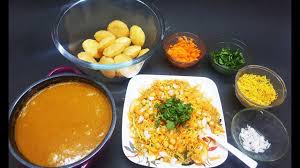 Masala Poori Chaat In Tamil Masala Pani Puri Youtube