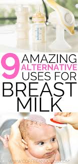 Baby's first milk bath and hopefully my breast milk will help with clearing up his crazy rash. 9 Amazing Alternative Uses For Breast Milk Coffee And Coos