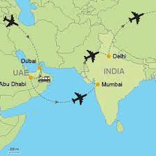 Uae And India Map Dubai - Abu Dhabi - Mumbai | Abu Dhabi, Dubai, Dubai Map