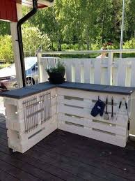 Grillecke Gartenbar Hintergarten Mobel Aus Paletten
