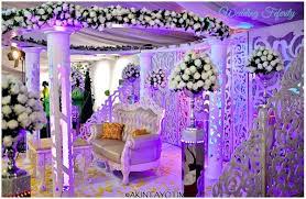 Nigerian Wedding Decor Traditional And White Wedding Ideas Nigerian Wedding Decor Themed Wedding Decorations Rose Gold Wedding Decor