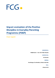 The triple p system is based on five core principles of positive parenting: Impact Evaluation Of The Positive Discipline In Everyday Parenting Programme Pdep Resource Centre
