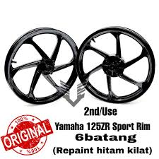 Stek batang gamal 6 batang. 100 Original Yamaha Y125zr Sport Rim 6batang Bunga Rawang Secondhand Buka Dari Ori Motor