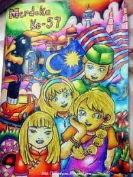 In malaysia, the malay language is also known as bahasa malaysia, which means 'malaysian language' or 'national language.' thanks to trade and imperialism, it has been heavily influenced by sanskrit, arabic and english over the centuries. Pin By Lea Ostersson On Malaysia Merdeka Independence Poster Drawing Merdeka Poster Drawing Poster Colour Art