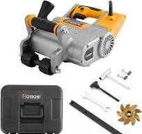 Hoteche Cortadora de ranura de pared 1100W Perseguidor eléctrico de pared  Máquina ranuradora de ranura de 1 pulgada para mampostería y ladrillo
