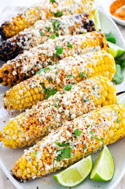 Mexican corn on the cob healing tomato's blog. Elotes Grilled Mexican Street Corn Jessica Gavin