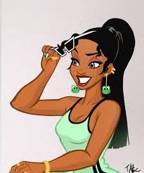 Looking for princess tiana stickers? Pin By Jimia Green On Disney Disney Princess Art Black Girl Magic Art Black Women Art