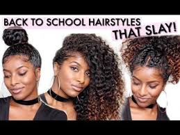 And this infamous shrinkage that makes the cutting even trickier. Going Back To School Might Not Always Be Fun But These Cute Hairstyles For School Are Fantas Hairstyles For School Curly Hair Styles Back To School Hairstyles