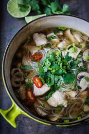 If shopping in an asian grocery, look for pad thai noodles designated as xl. at supermarkets, packages will be marked wide. check the rice noodles occasionally as they soak. Thai Chicken Noodle Soup Feasting At Home