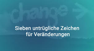 Manchmal ist veränderung die einzige lösung. Sieben Untrugliche Zeichen Fur Einen Neustart Im Leben