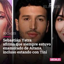 Los Domingos, la nueva canción de Sebastián Yatra cuenta que siempre amó a  Aitana #SOCIALES https://eldeber.com.bo/s/n_383191