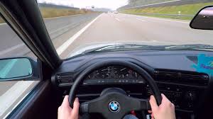 Bmw e30 3 series 318i size, dimensions, aerodynamics and weight. Bmw E30 318i Pov Autobahn Top Speed Youtube