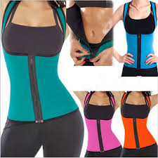 Reviews Extreme Blue Slimming Redu Thermo Cami Hot Slim Belt Neoprene Shaper Vest Sweat Usps Extreme Waist Training Corset Women S Shapewear Plus Size Women