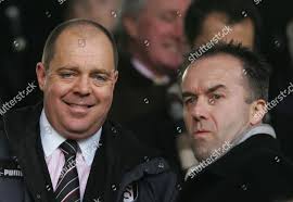 Fulham Director Mark Collins Left Managing Editorial Stock Photo