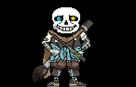 Ink!sans ink!sans is an out!code character who does not belong to any specific alternative universe (au) of undertale. Ink Sans Fight Studios