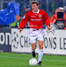 Footballer who played as a left winger. Tphoto On Twitter Jesper Blomqvist Manchester United In The Sem Finals 2nd Leg Of 98 99 Champions League Juventus Vs Manchester United2 3 At Stade Delle Alpi In Torino Italy On 21 April 1999 Photo