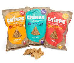 Cricket Chirps Crunchy High Protein Snack Chips Made With Real Cricket Flour Snack Chips Cricket Flour High Protein Snacks