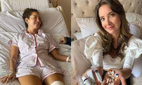 Daniella Álvarez vuelve a tener complicaciones de salud, esta vez es su pie  derecho | La Nación