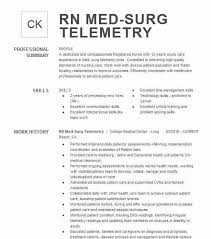 You may also want to include a headline or summary statement that clearly communicates. Med Surg Tele Rn Staff Nurse Resume Example Company Name Weaverville North Carolina