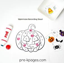 This is a cute set of preschool halloween activity pages for kids to practice cutting and pasting. Halloween Theme Pre K Preschool Kindergarten