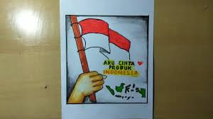 Cara Membuat Poster Cinta Produk Indonesia Youtube