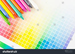 Crayon Color Color Chart Stock Photo Edit Now 181289798