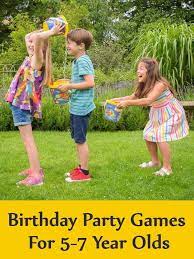 Birthday Party Games For 5 7 Year Olds Girls Birthday Party Games Boy Party Games Birthday Party Games For Kids
