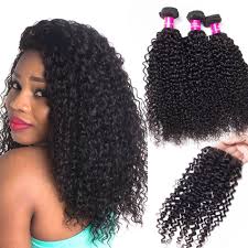 Hair details:150% density jerry curly 5x5 lace closure wigs 24inch video direct link: Brazilian Curly Hair 3 Bundles With Closure Evan Hair 10a Human Kinky Curly Hair Weave With Closure Natural Black Evan Hair