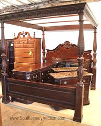 Whether this marble is real or fake, it is used to line the tops of vanities and dressers. Sold Price 5 Piece Mahogany King Size Canopy Bed Bedroom Set With Rails Invalid Date Est