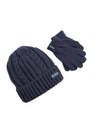 This shouldn't be your first knitting project, but it is. Kids Cable Knit Hat Gloves Set Navy Ben Sherman